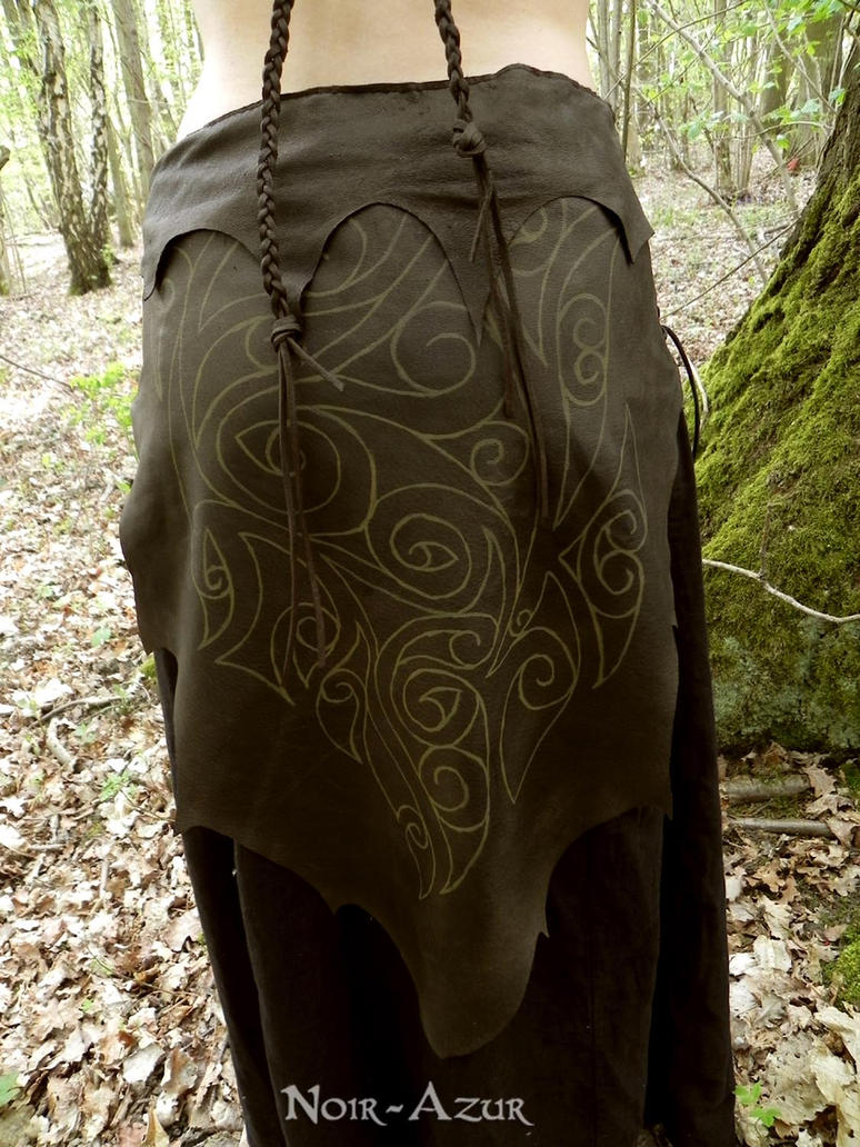 Tribal over-skirt I by Noir-Azur on DeviantArt