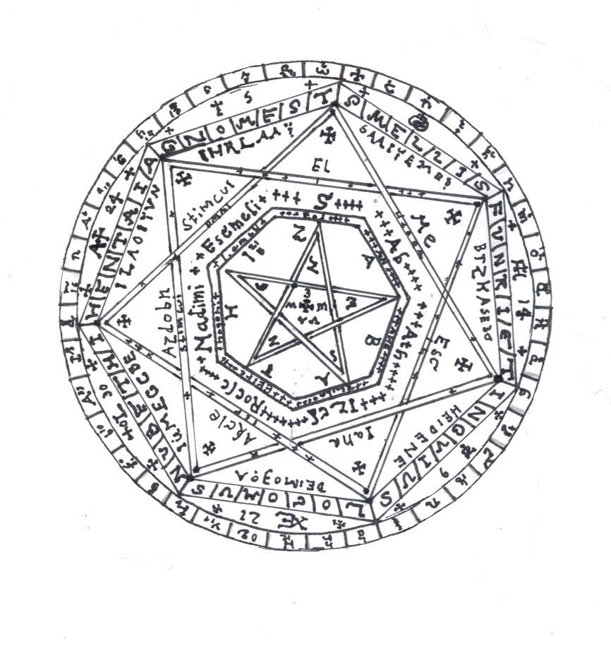 Pentagram within Heptagram by gnomeper on DeviantArt