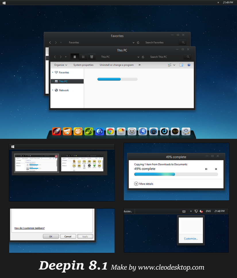 Minimal ThemePack for Win7/8/8.1 released