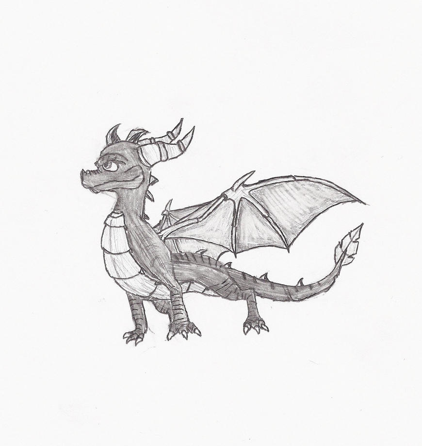 dark spyro the dragon coloring pages - photo #30