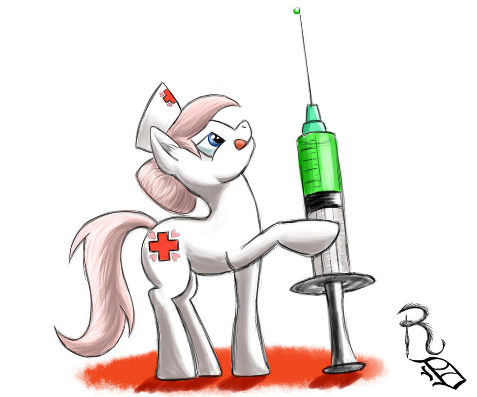 Day 28- Nurse Redheart by RavenousDrake on DeviantArt